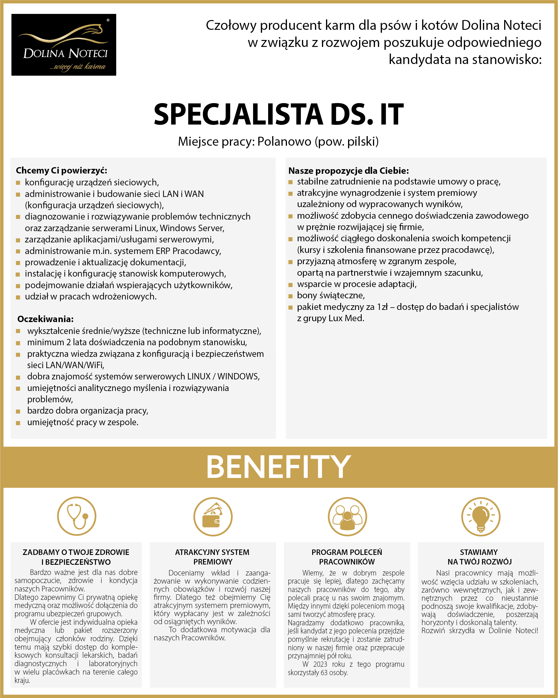 Specjalista ds. it/Informatyk